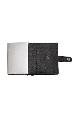 Zippo Saffiano Deri Cüzdan 2007083 Siyah
