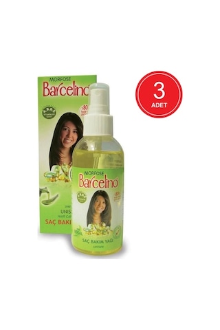 Morfose Barcelino Saç Bakım Yağı 3 x 150 ML