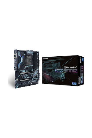 Biostar Z690GTA Intel Z690 5000 MHz (OC) DDR4 Soket 1700 ATX Anakart