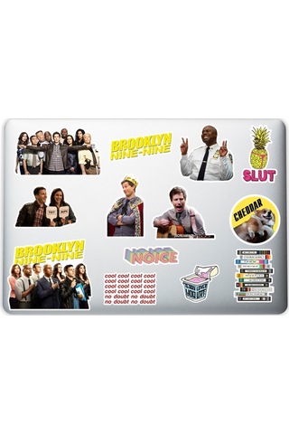 Brooklyn Nine Nine Laptop Notebook Tablet Telefon Sticker Set 21