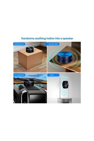 Moly Alüminyum Gövdeli Siyah Kemiğiiletimli Tws Bluetooth Hoparlör - Bt5.0, 400mah Pil, Mini Ses Cihazı, Taşınabilir, 1 Adet