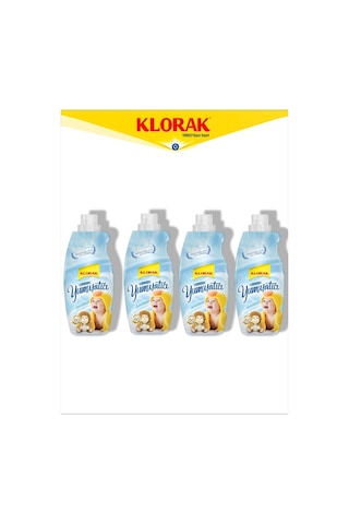 Yumuşatıcı Sensitive 1440 Ml. 60 Yıkama 4 Adet 4'lü Set