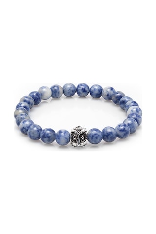 Alnis Atelier Sodalit Doğaltaş Erkek Bileklik Gri