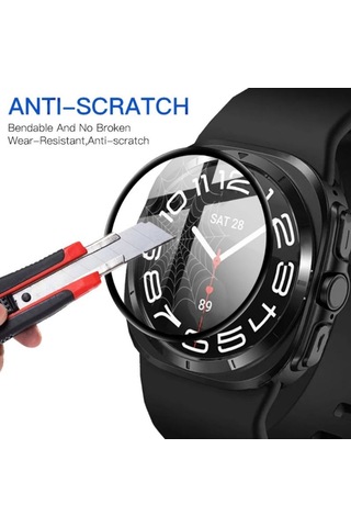Samsung Galaxy Uyumlu Watch Ultra 47mm Full Ekran Nano Saat Koruyucu