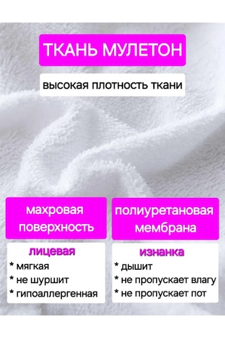 Na Matrasik 150x200 Cm Su Geçirmez Lastikli Kenarlı Yatak Koruyucu 445481247