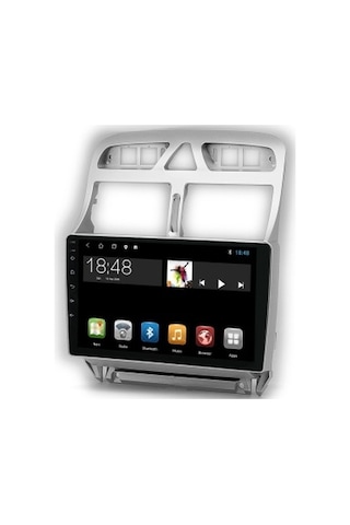 Peugeot 307 2001-2008 4gb Ram 64gb Hafıza 8 Çekirdek Carplay Kamera Android Multimedya 9"