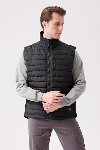 Nepeta Bomber Şişme Yelek Siyah