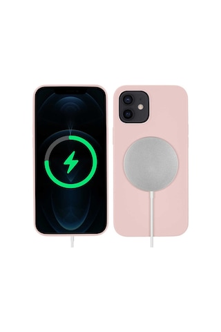 Apple Uyumlu iPhone 12 Mini Kilif Zore Silksafe Wireless Kilif 482056921
