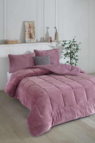 Elart Luis Comfort Set Çift Kişilik 195x215 Cm Gülkurusu Gülkurusu