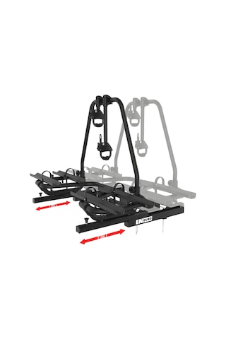 Enduro Bc260 Black Edition Kayar Sistemli Çekme Karavan Bisiklet Taşıyıcı E-bike Uyumlu
