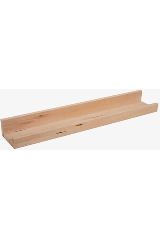 Ahşap Resim/çerçeve Duvar Rafı 2li Set 35x7 Ahşap Ahşap