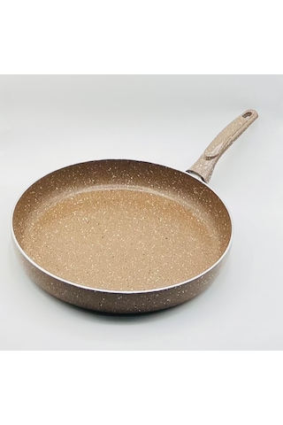 Cantef 32 Cm Yanmaz Yapışmaz Tek Saplı Teflon Tava