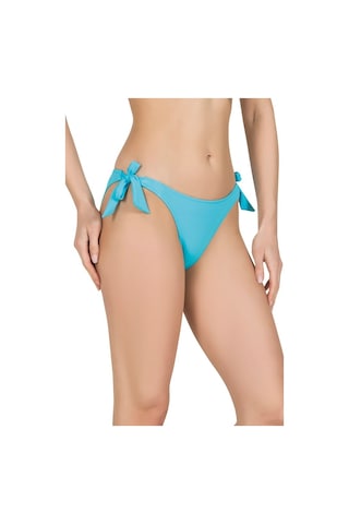 Endeep Kadın Kalın Bağcıklı Mavi Bikini Altı