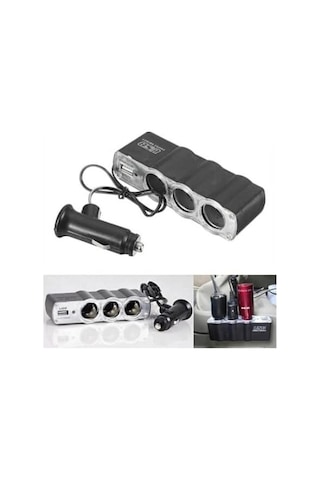 Çarşı Han Araba Araç Oto Çakmak Çoklayıcı Çoğaltıcı Soketi Usb Çakmaklık