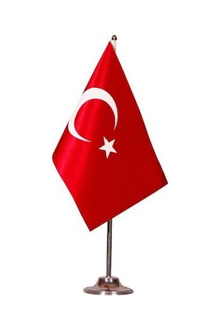 Sentez Masa İsimliği Bayrak Hediyeli Kristal Masa Üstü İsimlik