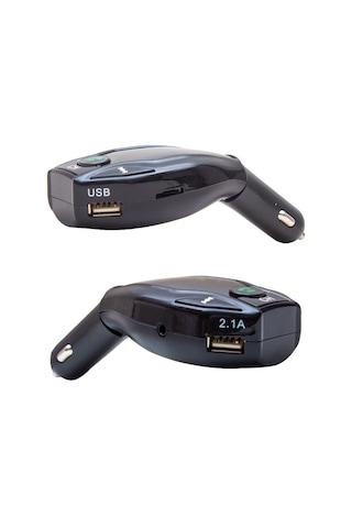 Ayt Hello Hl-18883 Bt-sd-usb Fm Transmitter Oto Araç Çakmaklık Teyp Bluetooth Usb Telefon Müzik Bağlantı Cihazı