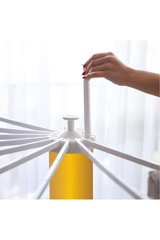 Houseplus Kurutmalık Plastık Hely Acılır Kapanır siyah