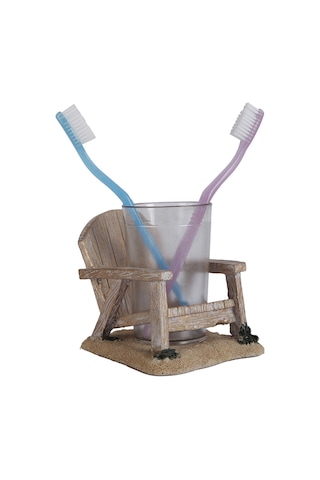 Diş Fırçalık Ve Macunluk Sandalye Poliresin 13x11x10cm Diğer