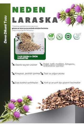 Deve Dikeni Tozu 500g - Milk Thistle Powder 500g