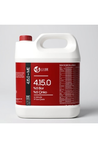 Agroege Bosteer 4-15-0 + 5 Bor (B) + 5 Çinko (Zn) 5 Litre