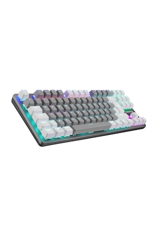 Rampage Snug K14 Rainbow TKL 87 Tuşlu Super Kompakt Mekanik Oyuncu Klavye