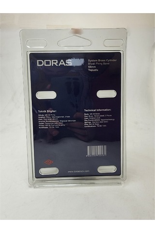 Doras Çift Tuzaklı Barel 68mm