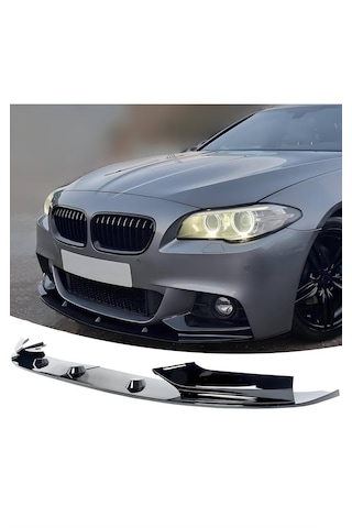 Bmw 5 Serisi F10 M Sport Ön Lip 2011-2016 İthal Pianoblack