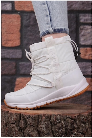 Hammer Jack 101 21620 Belo Comfort Casual Kadın Botu Beyaz