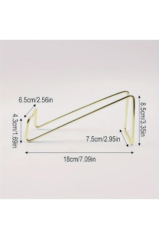 Honeybeeshop Altın Dökme Demir Şarap Rafı Yığın Tasarım Dayanıklı Isıya Dayanıklı Ev Bar Kullanımı