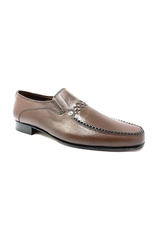 Pierre Cardin 36102 Erkek Bordo Kösele Hakiki Deri Ayakkabı Bordo