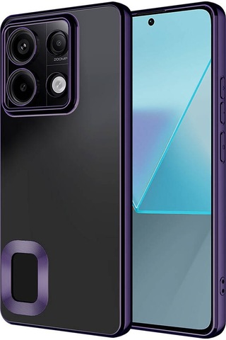 Xiaomi Redmi Note 13 Pro 4g Kılıf Kamera Korumalı Logo Gösteren Omega Kılıf