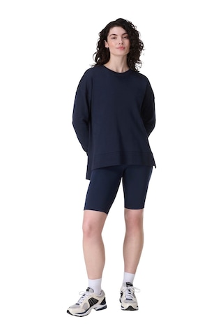 Sweaty Betty Sweaty Betty After Class Longline Sweatshir Kadın Mavi Sweatshirt 1085 Lacivert