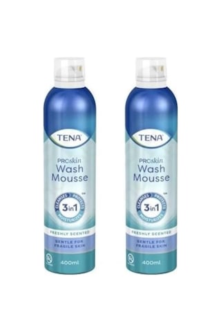Tena Vücut Temizleme Köpüğü 2'Li 3In1 Susuz Temizleme Onarım Koru