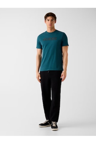 Guess Maska Regular Fit Erkek T-shirt Z6rı15ı3z14 Petrol