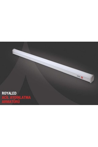 Arsel Royaled RL-8113 Acil Aydınlatma Armatürü Sürekli ve Kesinti Beyaz