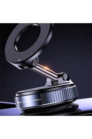 Manyetik Vakumlu Katlanır Araç Telefon Tutucu Ayna-cam-araba Magsafe Araç Tutucu X68 1