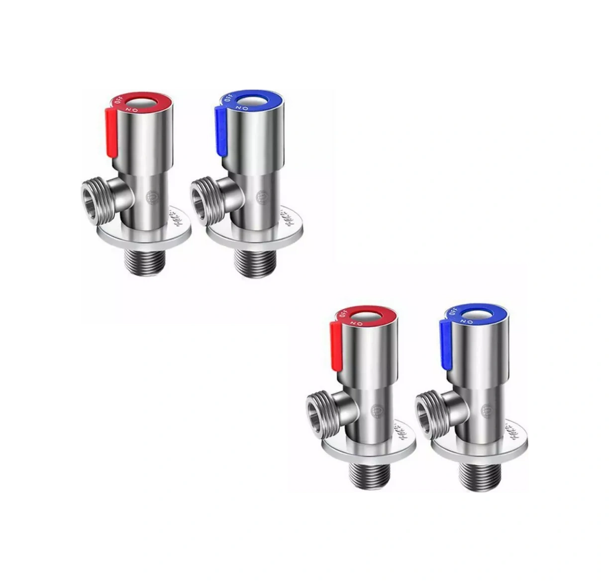 Tım Açılı Vana 1/2'' Dişli Çift Bl5854.02s - 2 Adet. 223484646