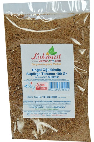 Lokman Doğal Öğütülmüş Süpürge Tohumu 100 G