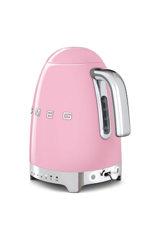 Smeg KLF04 1.7 LT Paslanmaz Çelik Su Isıtıcı Kettle Pembe