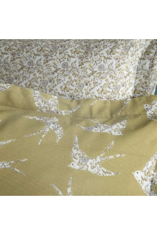 Apricitas Home Freely Çift Kişilik Bambu Pike Takımı Olive Sarı