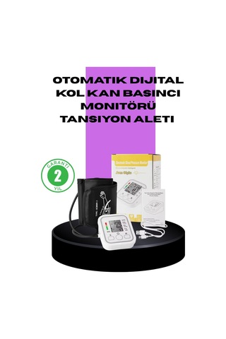Elektronik Ölçer Lcd Dijital Ekranlı Ihb Aritmi Tespitli 2x99 Hafızalı Who Sınıflandırmalı Mh-hs4589-8948