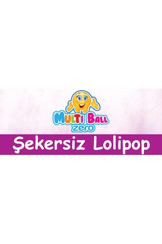 Multiball Şekersiz Multivatamin Lolipops