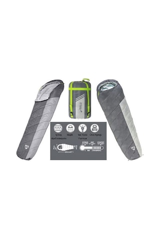 Bestway Pavillo Hiberhide 0 -4-1 'c Uyku Tulumu Gri 230x80x55 Gri