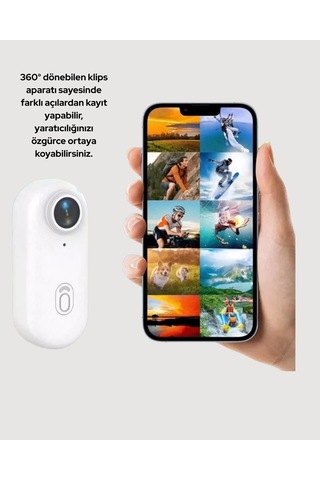 Mey İthalat Suya Ve Darbeye Dayanıklı Kompakt Spor Kamera 1080p
