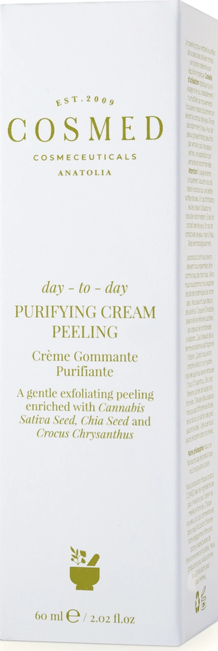 Cosmed Arındırıcı, Nemlendirici Etkili İnce Granüllü Peeling - Purifying Cream Peeling - 60 ml