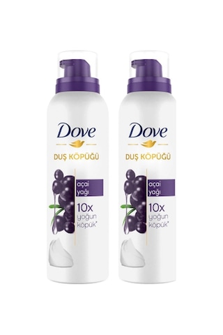 Dove Açai Yağı Duş Köpüğü 200 Ml X 2 Adet PKT.DOVE.040 Diğer