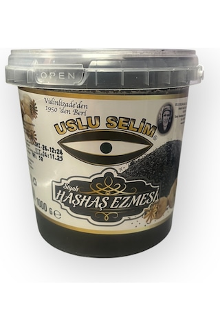 Siyah Haşhaş Ezmesi 1 Kg. Uşak Yöresi