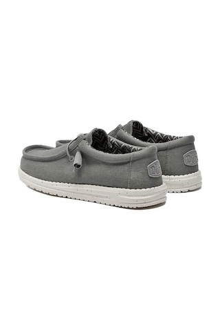 Hey Dude Wally Stretch Canvas Erkek Günlük Ayakkabı 40700-007 Gri