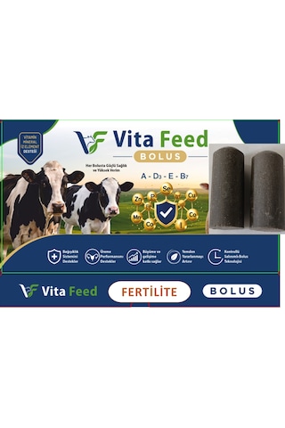 Vita Feed Fertilite Bolus 100 Gr 12 Adet