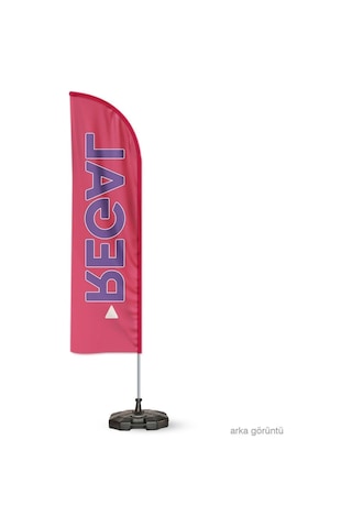 Regal Yelken Bayrak Pembe